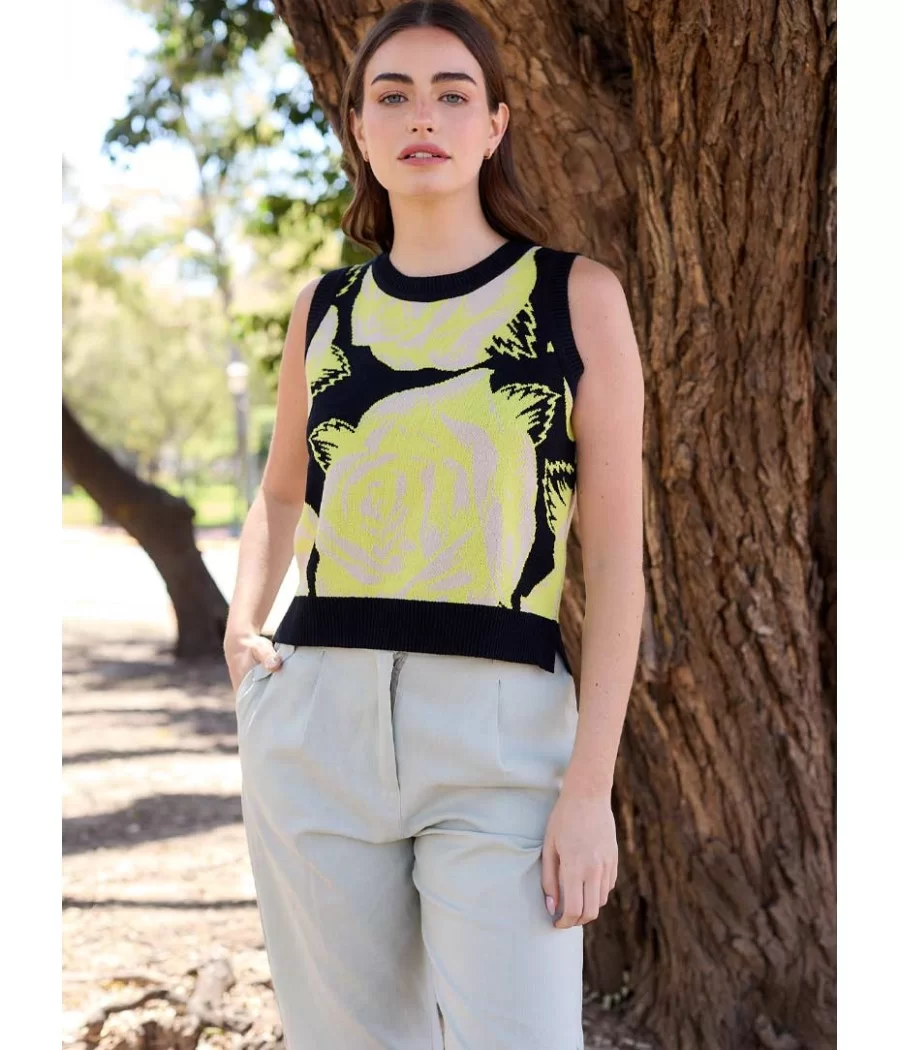 Musculosa jackard tres...